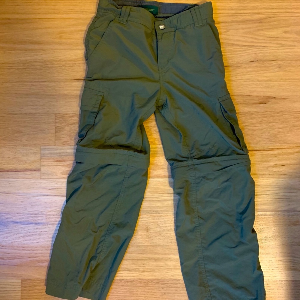 REI kids camping pants (shorts)